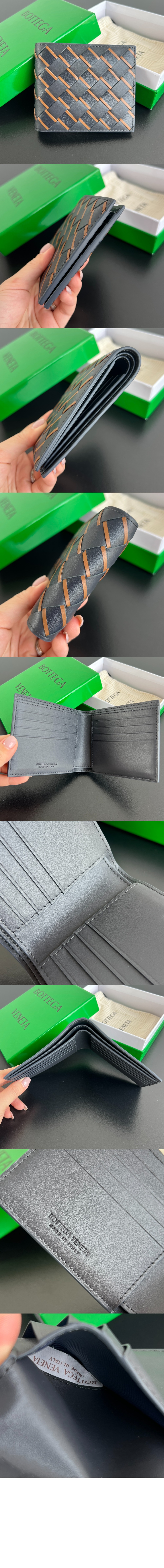 보테가베네타 인트레치아토 폴더형 지갑 743211