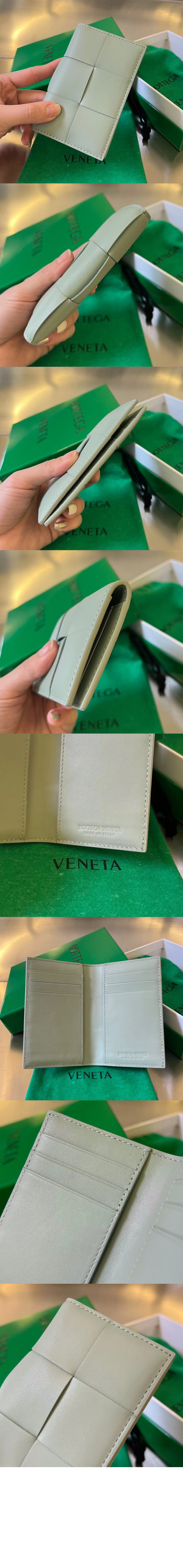 보테가베네타 플랩 카드지갑 649602