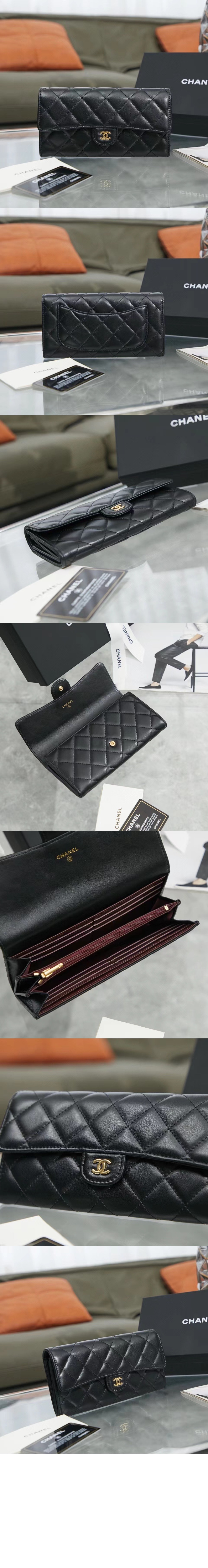 샤넬클래식 플랩 장지갑 AP0241