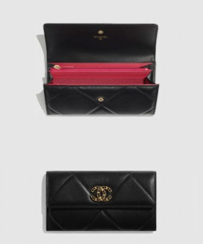 샤넬19 플랩 장지갑 AP0955