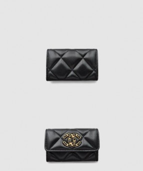 샤넬19 플랩 카드지갑 AP1790