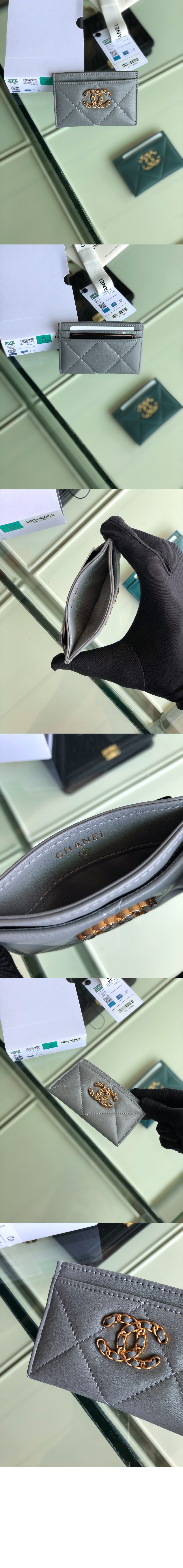 샤넬19 카드지갑 AP1167