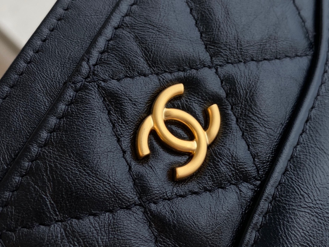 샤넬 가브리엘 카드 지갑 금장 A66310