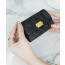 샤넬 보이 플랩 체인 카드지갑 캐비어 금장