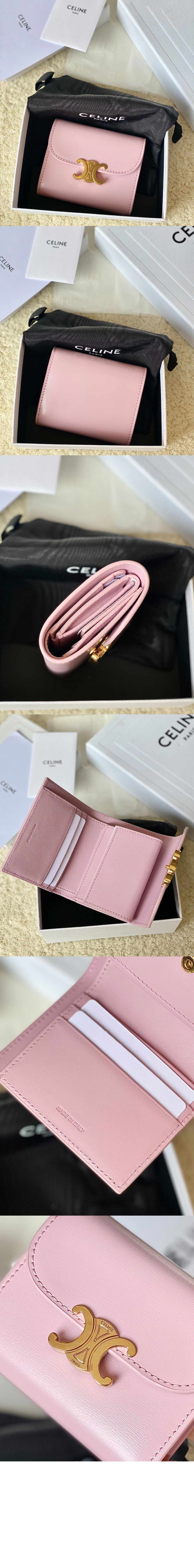 셀린느트리오페 반지갑 10D783