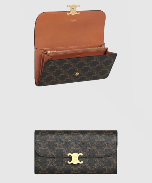 셀린느 라지 트리오페 지갑 10E312