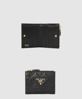 프라다 사피아노 가죽 반지갑 1ML050