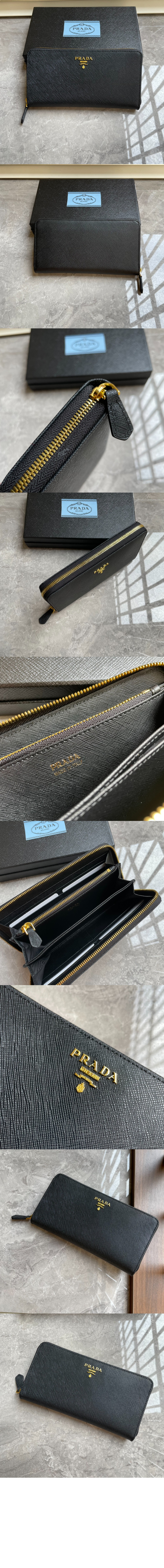 프라다 사피아노 지퍼월렛 1ML506